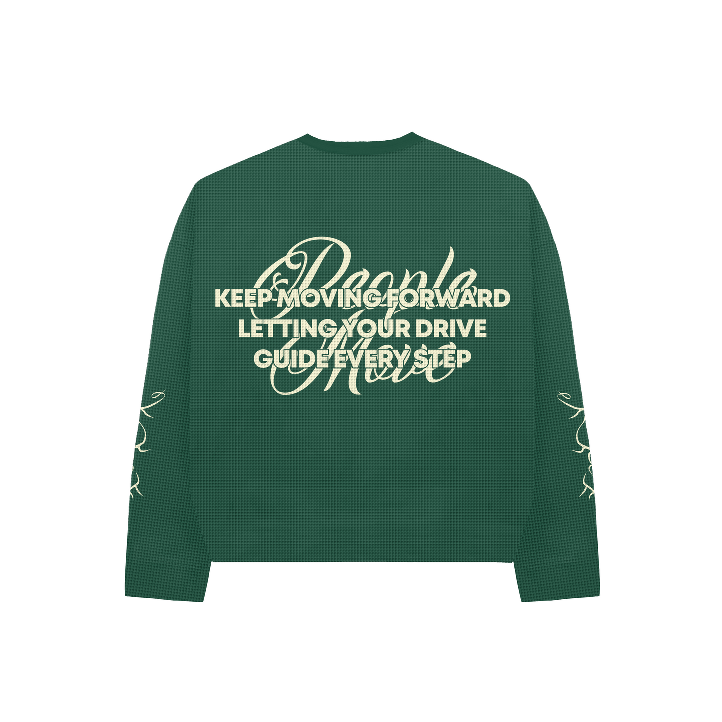 WAFFLE L/S - GREEN