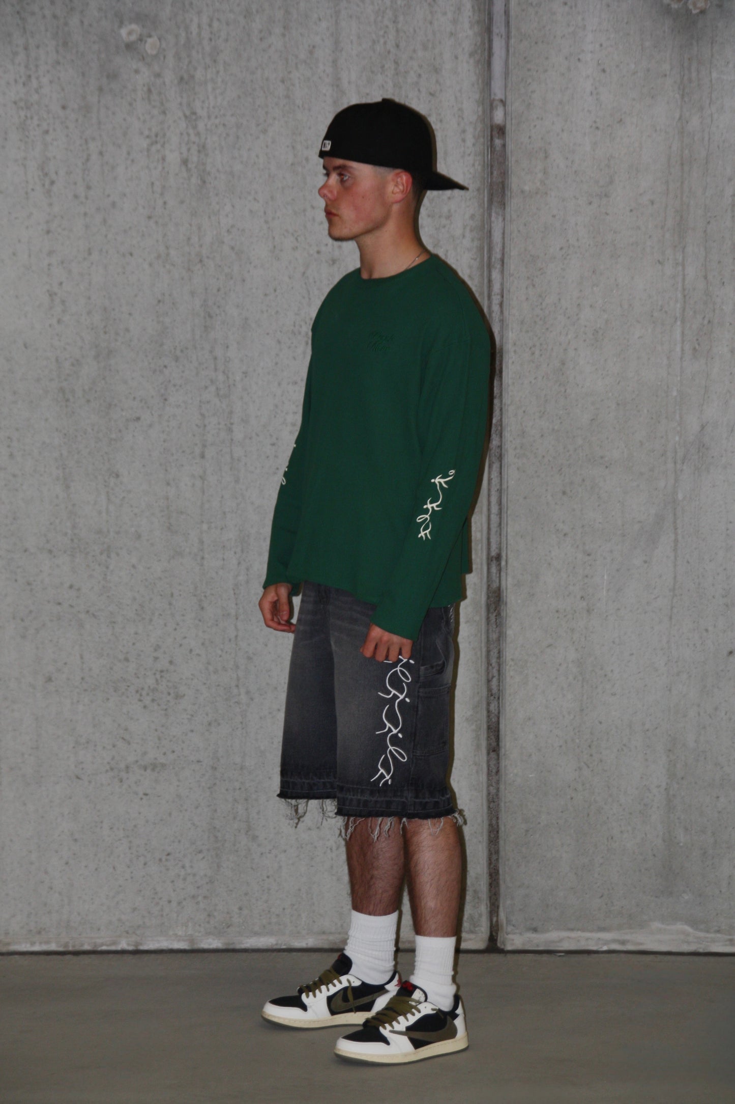 WAFFLE L/S - GREEN