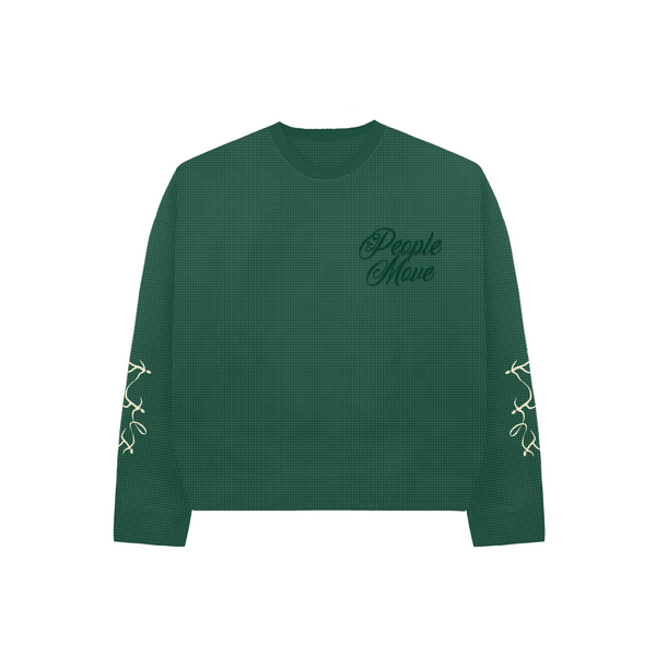 WAFFLE L/S - GREEN