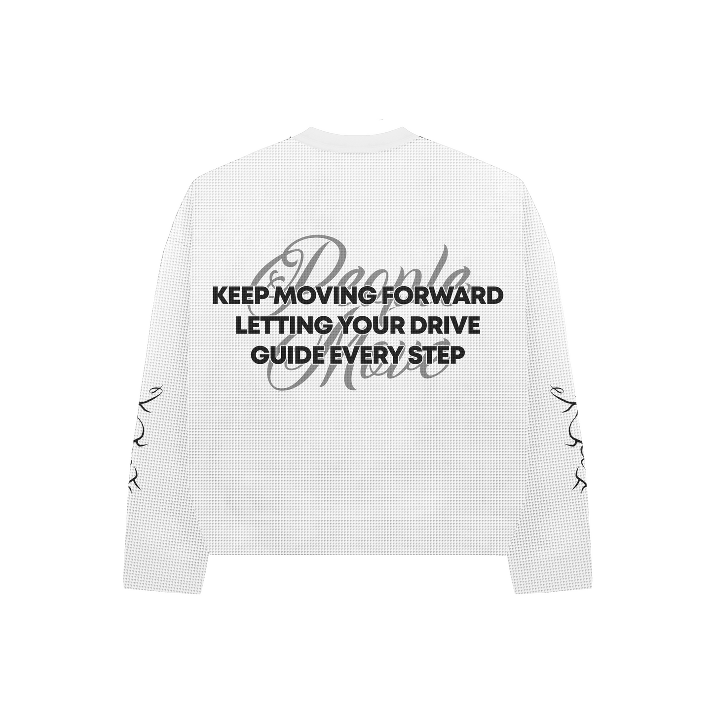 WAFFLE L/S - WHITE